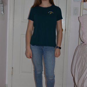 [Old Navy] Teal "Positively Stunning" Tee